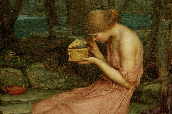 Psyche opening the Golden Box